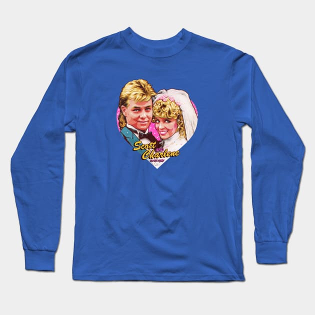 SCOTT AND CHARLENE Long Sleeve T-Shirt by nordacious